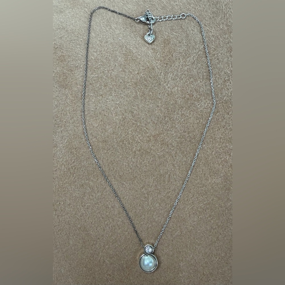 Brighton Infinite Pearl petite necklace